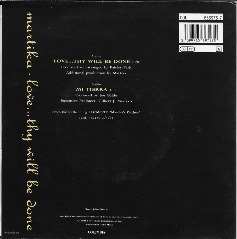 Martika - Love...thy will be done