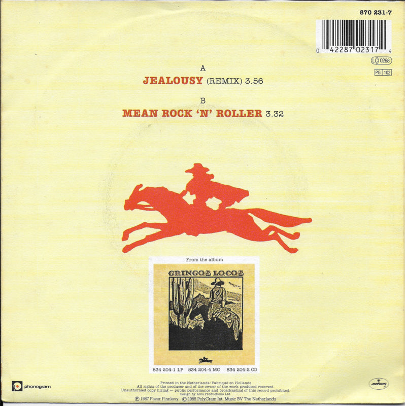 Gringos Locos - Jealousy