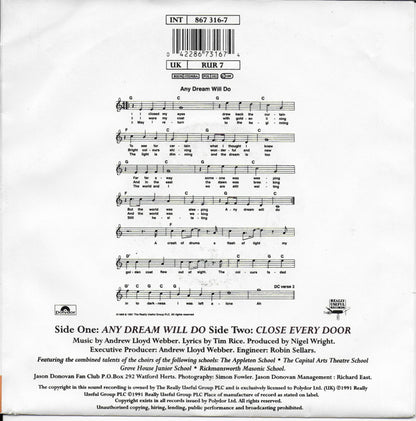 Jason Donovan - Any dream will do