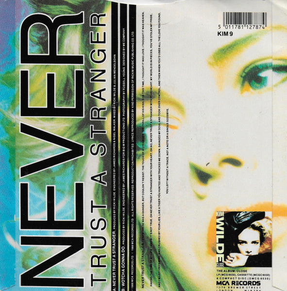 Kim Wilde - Never trust a stranger (Engelse uitgave)