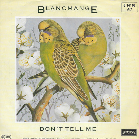 Blancmange - Don't tell me (Duitse uitgave)