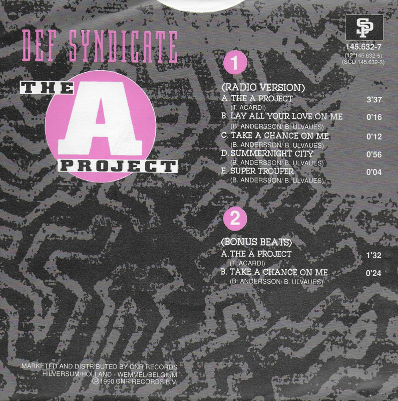 Def Syndicate - The A project