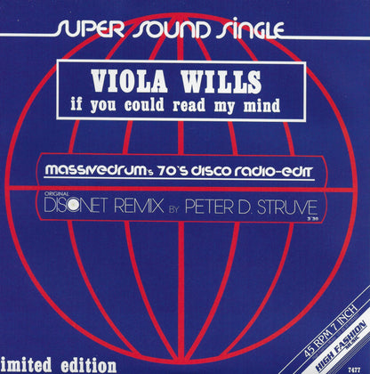 Viola Wills - If you could read my mind (Massivedrum's 70's disco edit)