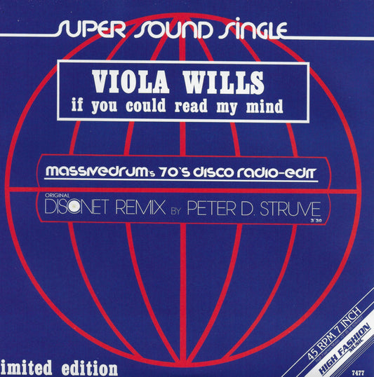 Viola Wills - If you could read my mind (Massivedrum's 70's disco edit)
