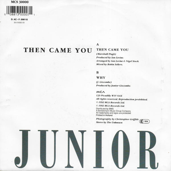 Junior Giscombe - Then came you