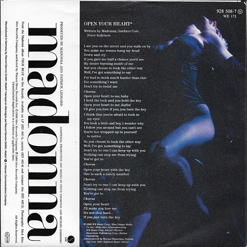 Madonna - Open your heart