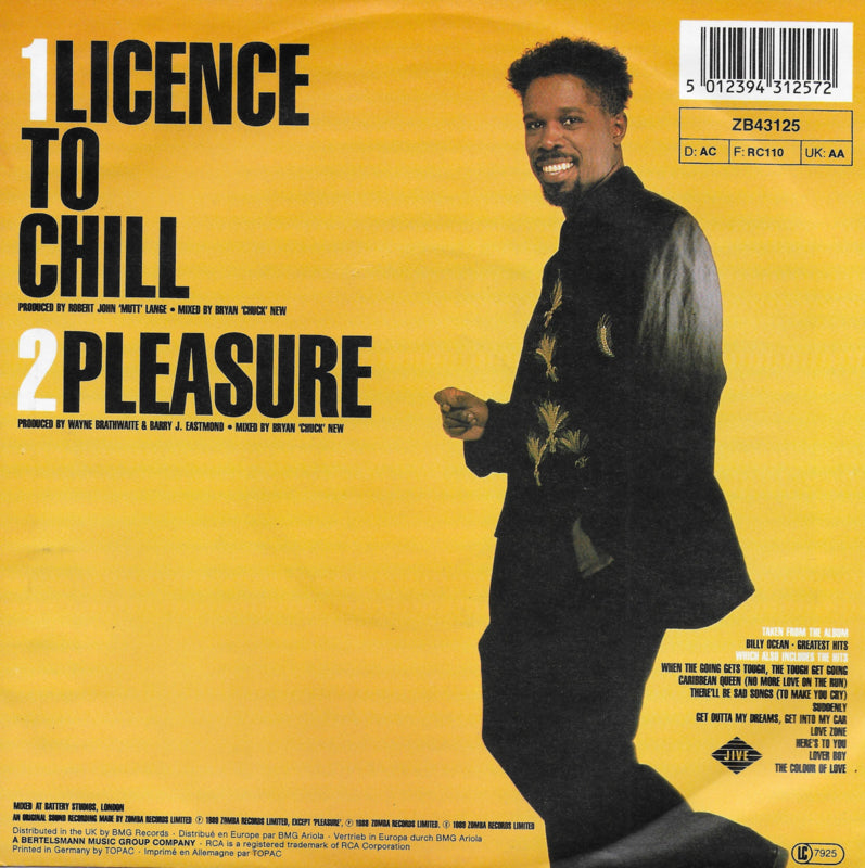 Billy Ocean - Licence to chill
