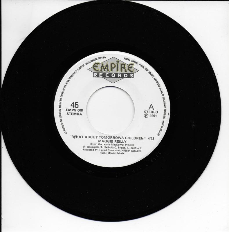 Maggie Reilly - What about tomorrows children