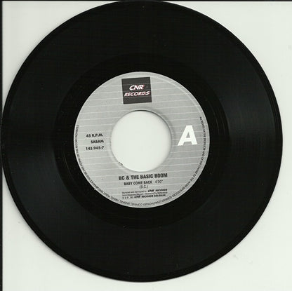 BC & The Basic Boom - Baby come back