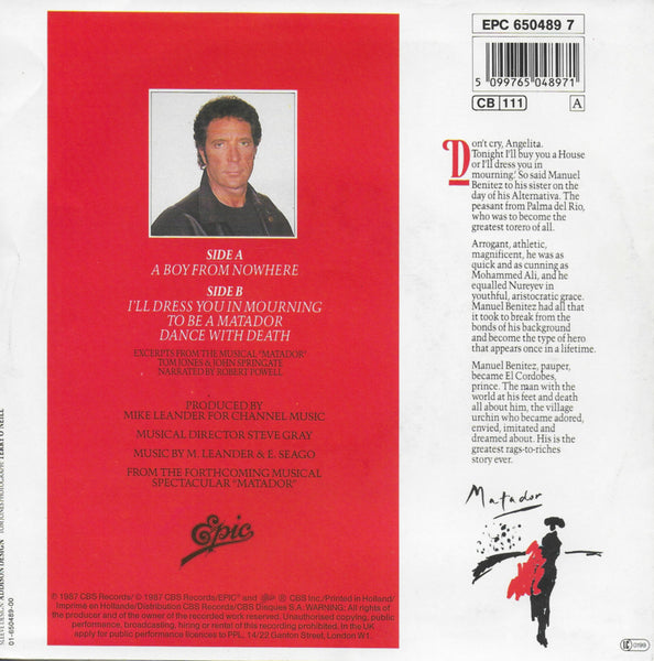 Tom Jones - A boy from nowhere