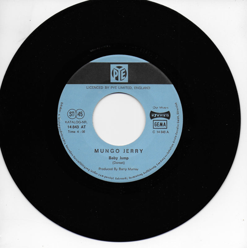 Mungo Jerry - Baby jump (Duitse uitgave)
