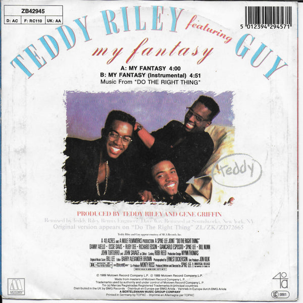 Teddy Riley feat. Guy - My fantasy
