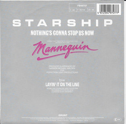 Starship - Nothing's gonna stop us now