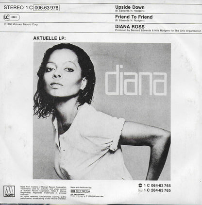 Diana Ross - Upside down (Duitse uitgave)
