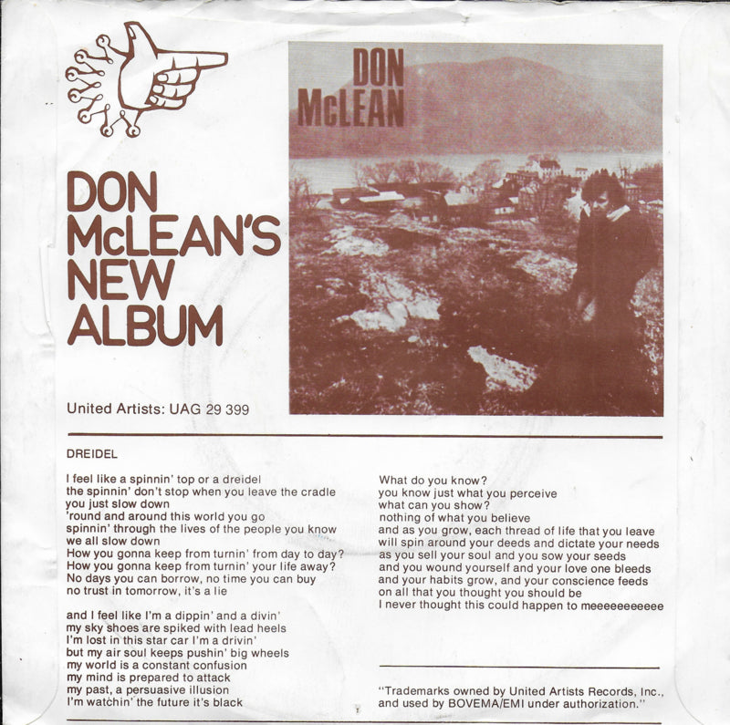 Don McLean - Dreidel