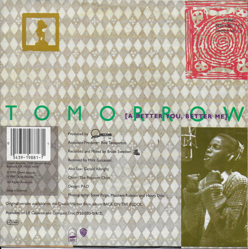Quincy Jones feat. Tevin Campbell - Tomorrow (a better you, better me)