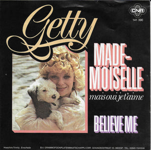 Getty - Mademoiselle (mais oui je t'aime)
