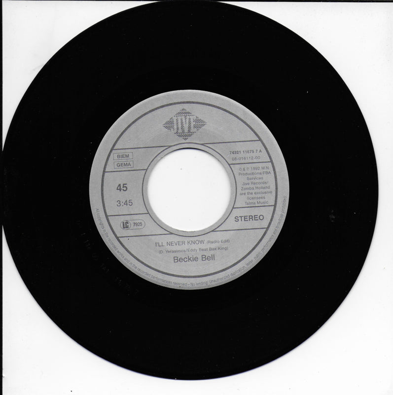 Beckie Bell - I'll never know