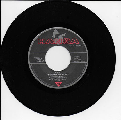 Gilla - Bend me shape me (Duitse uitgave)