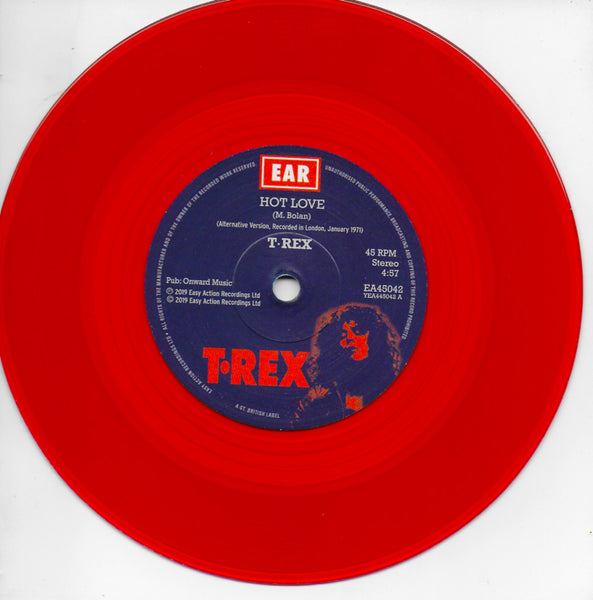 T. Rex - Hot love (Limited edition rood vinyl)