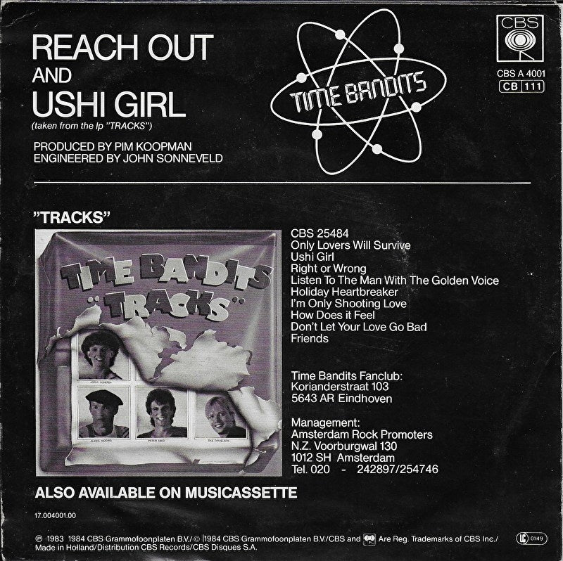 Time Bandits - Reach out