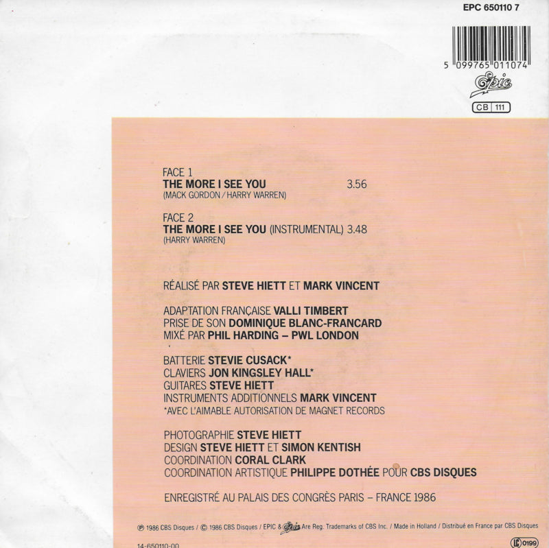 Valli - The more i see you