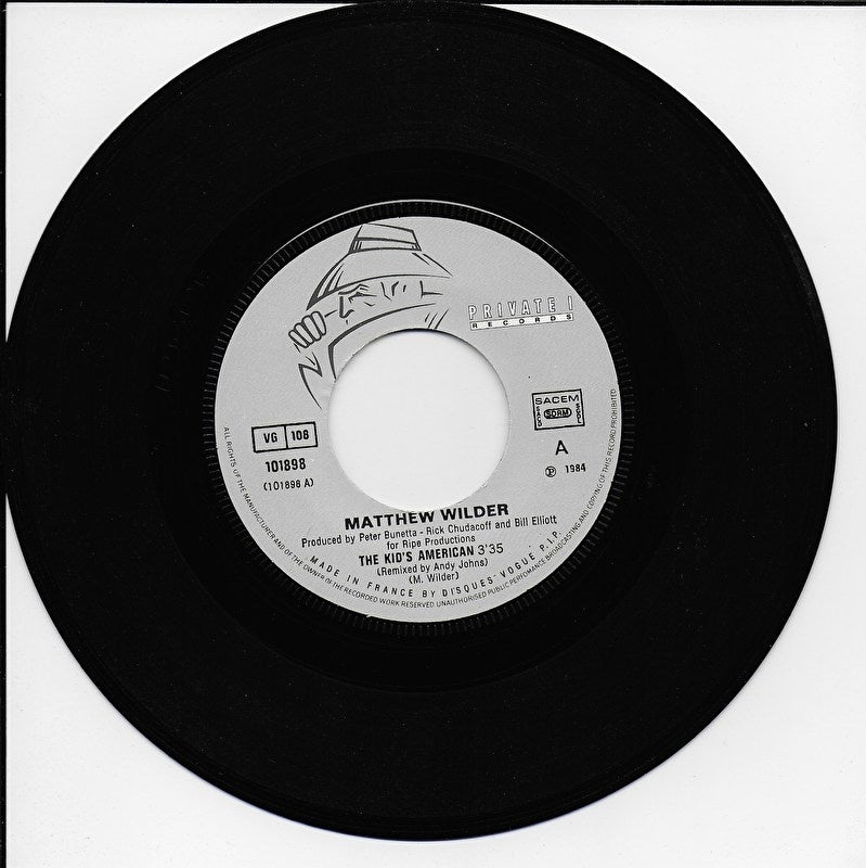 Matthew Wilder - The kid's American