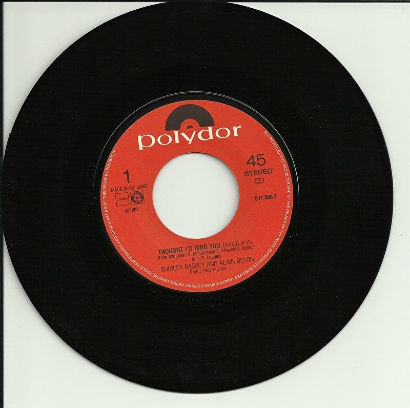 Alain Delon & Shirley Bassey - Thought i'd ring you
