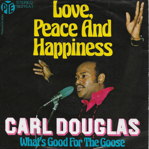 Carl Douglas - Love, peace and happiness (Duitse uitgave)