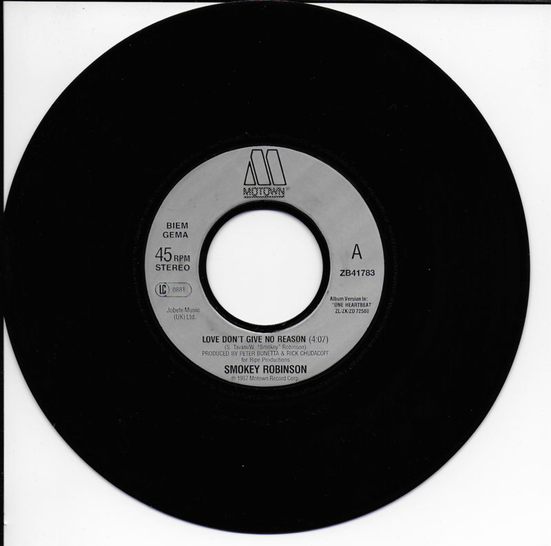 Smokey Robinson - Love don't give no reason