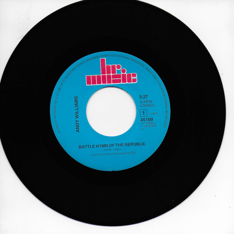 Andy Williams - Battle hymn of the republic / Love story (where do I begin)