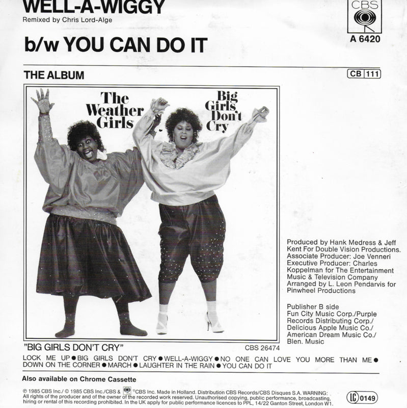 Weather Girls - Well-a-wiggy
