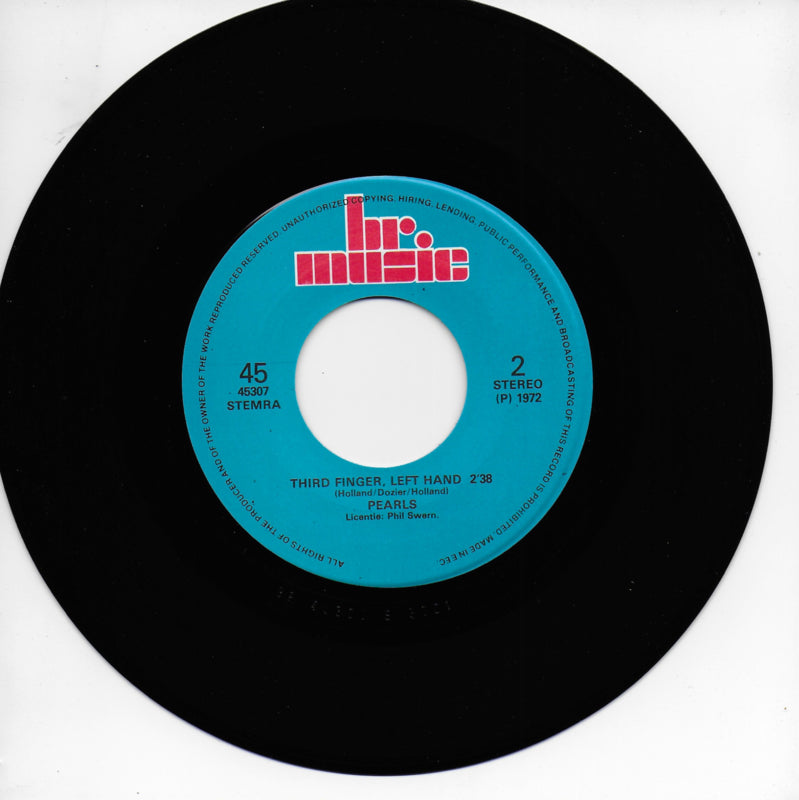 Pearls - You came you saw you conquered / Third finger, left hand
