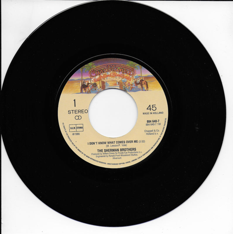 Sherman Brothers - I don't know what comes over me