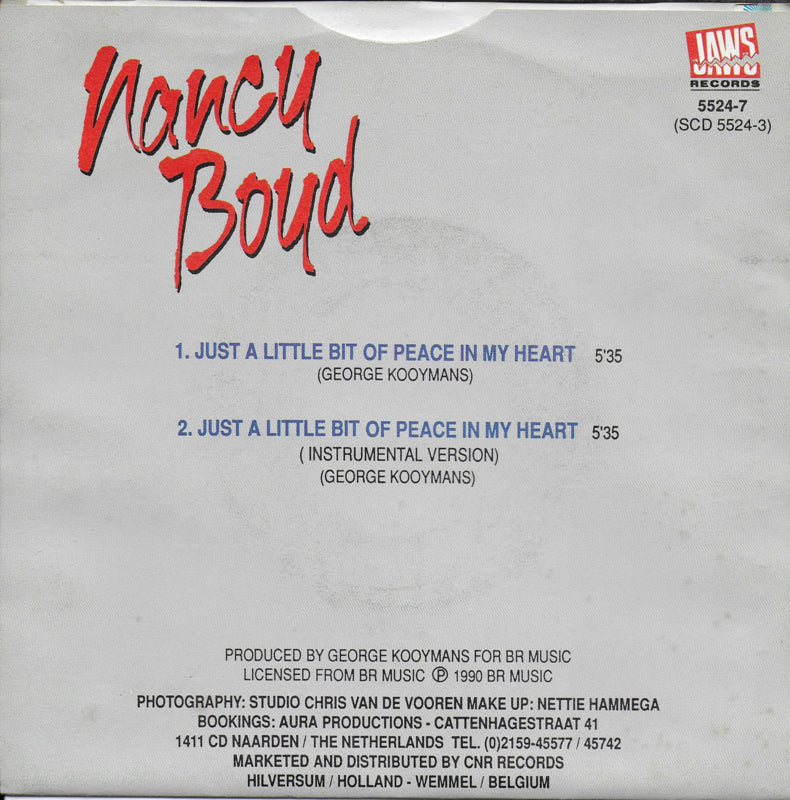 Nancy Boyd - Just a little bit of peace in my heart