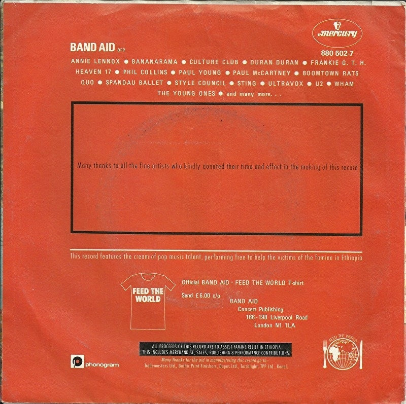 Band Aid - Do they know it's Christmas?