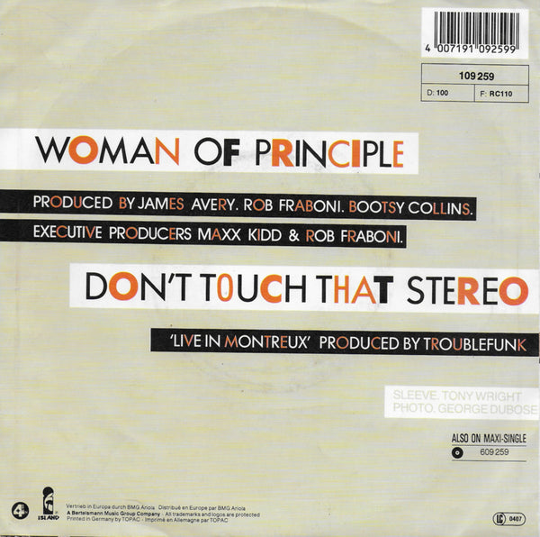 Trouble Funk - Woman of principle
