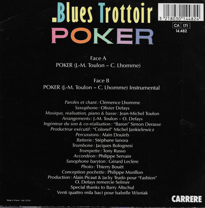 Blues Trottoir - Poker