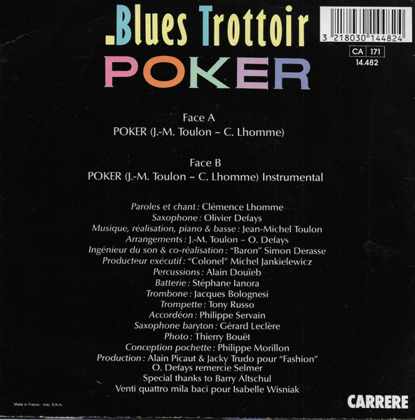 Blues Trottoir - Poker