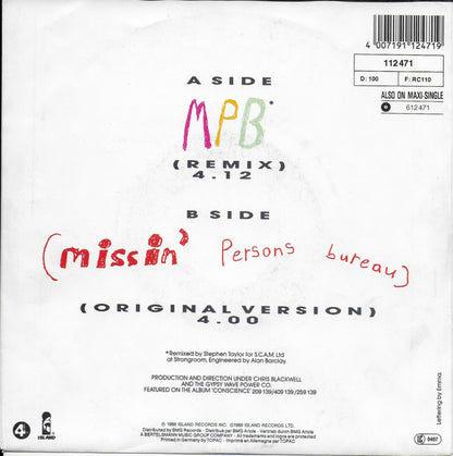 Womack & Womack - MPB (missin' persons bureau)