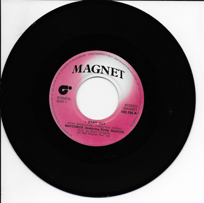 Matchbox feat. Kirsty MacColl - I want out