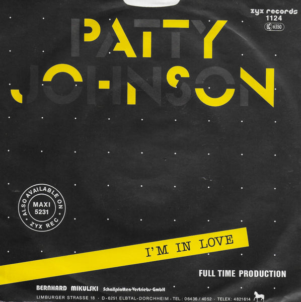 Patty Johnson - I'm in love