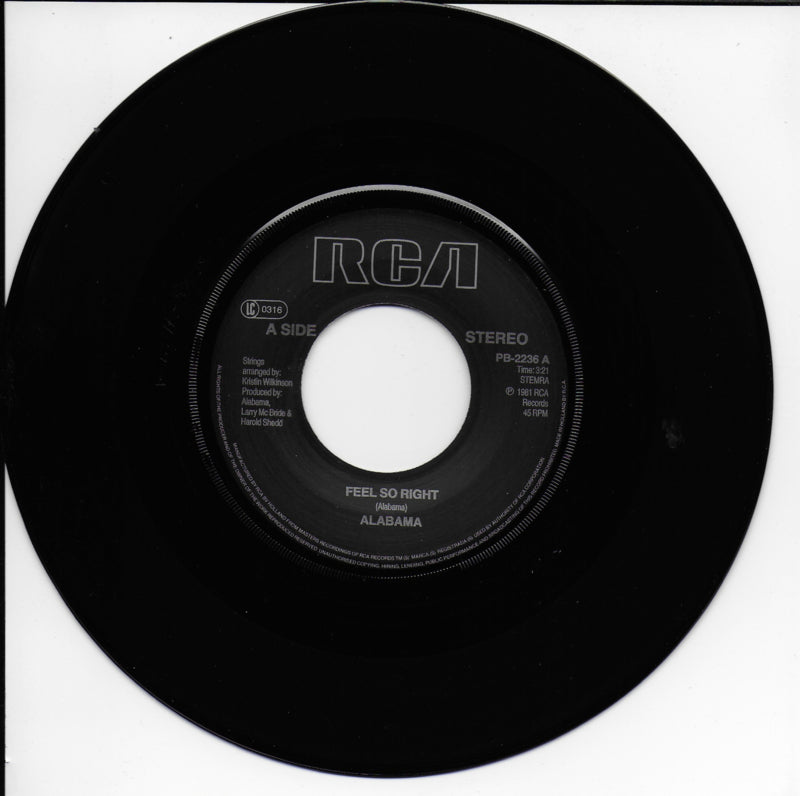 Alabama - Feels so right