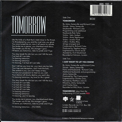 Communards - Tomorrow