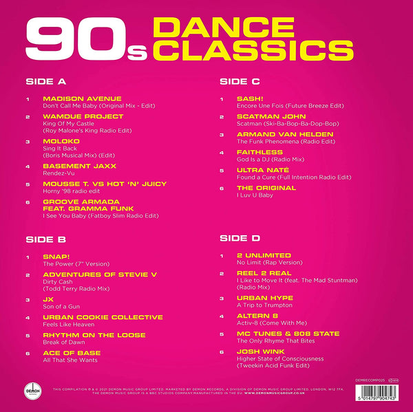 Various - 90s Dance Classics (2LP)
