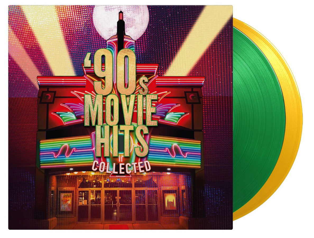 Various - 90s Movie Hits Collected (Limited edition, translucent green/yellow vinyl) (2LP)
