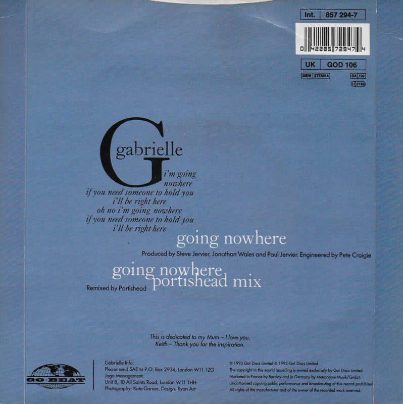 Gabrielle - Going nowhere