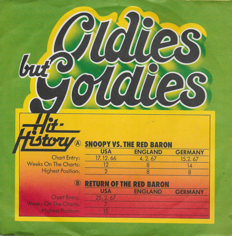 Royal Guardsmen - Snoopy vs. The red baron / Return of the red baron