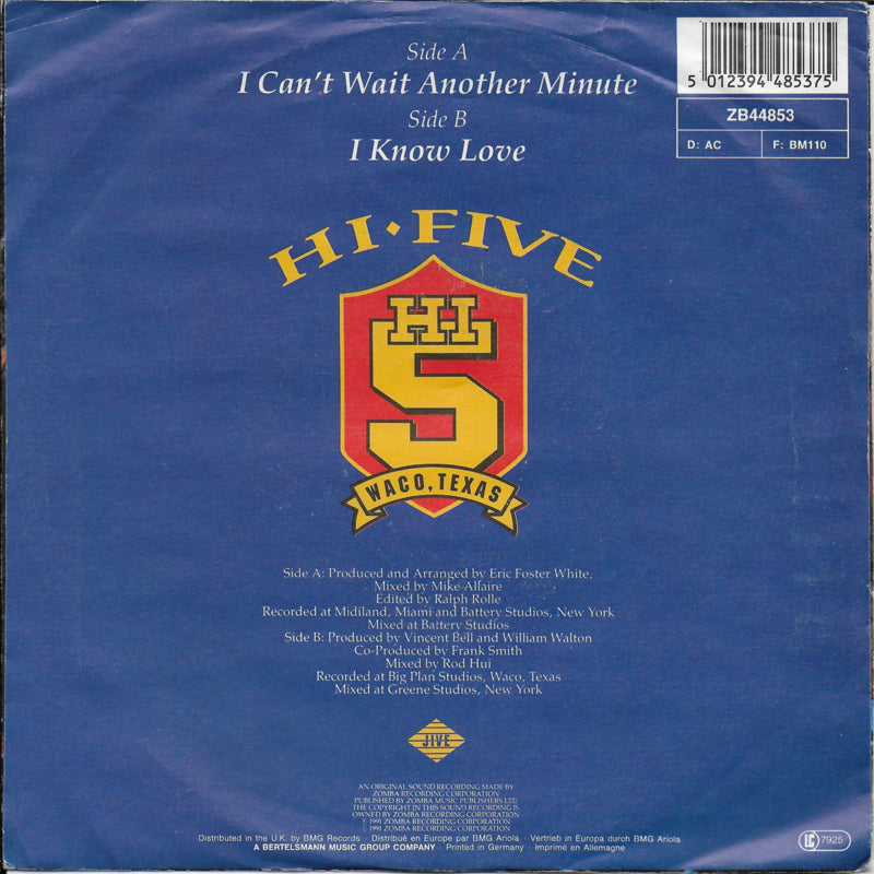 Hi-Five - I can't wait another minute