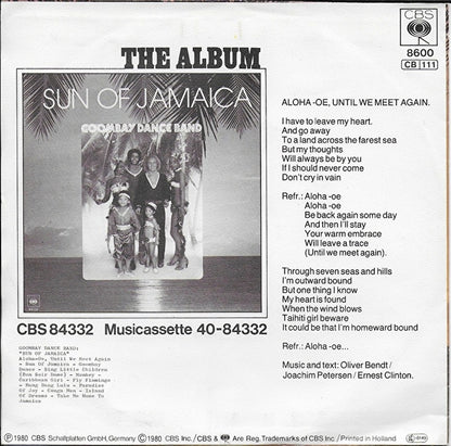 Goombay Dance Band - Aloha-oe (until we meet again)